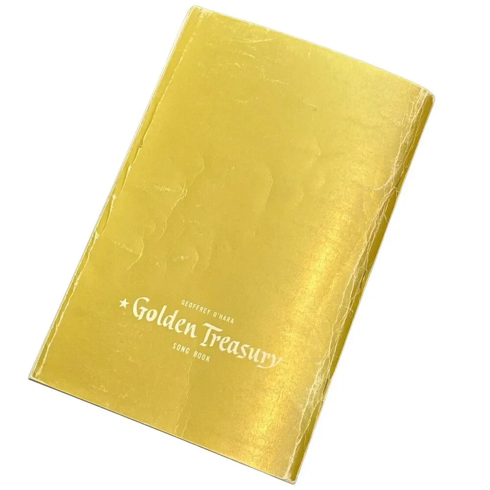Golden Treasury Song Book by Geoffrey O'Hara 1943 VTG Antique‎ Music Piano READ